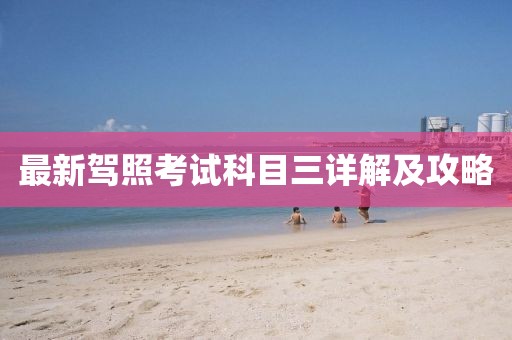 最新驾照考试科目三详解及攻略