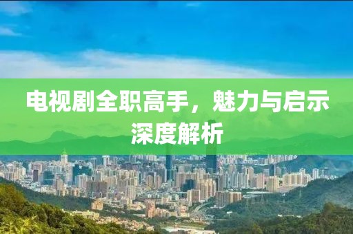 电视剧全职高手，魅力与启示深度解析
