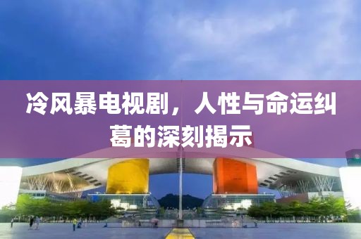 冷风暴电视剧，人性与命运纠葛的深刻揭示