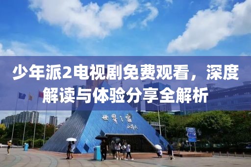 少年派2电视剧免费观看，深度解读与体验分享全解析