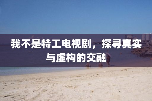 我不是特工电视剧，探寻真实与虚构的交融