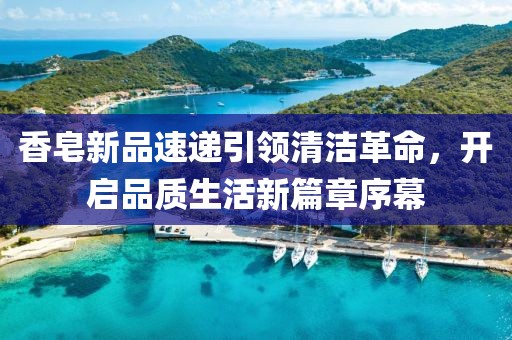 香皂新品速递引领清洁革命，开启品质生活新篇章序幕