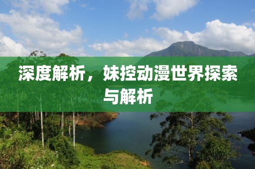 深度解析，妹控动漫世界探索与解析