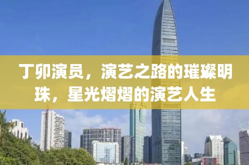 丁卯演员，演艺之路的璀璨明珠，星光熠熠的演艺人生