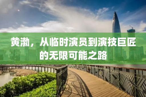 黄渤，从临时演员到演技巨匠的无限可能之路