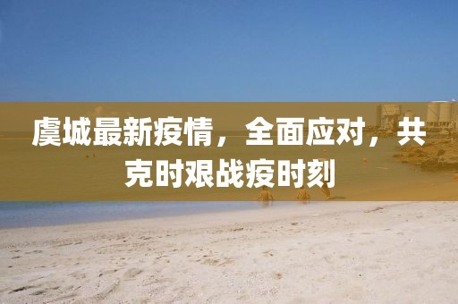 虞城最新疫情，全面应对，共克时艰战疫时刻