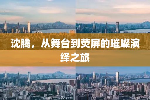 沈腾，从舞台到荧屏的璀璨演绎之旅