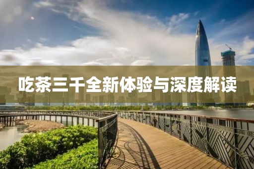 吃茶三千全新体验与深度解读