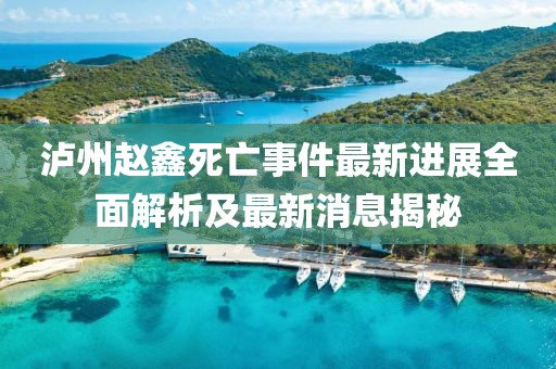 泸州赵鑫死亡事件最新进展全面解析及最新消息揭秘