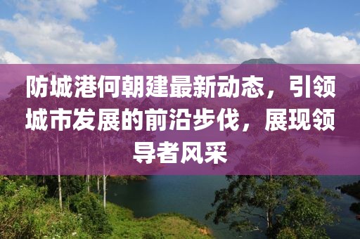 防城港何朝建最新动态，引领城市发展的前沿步伐，展现领导者风采