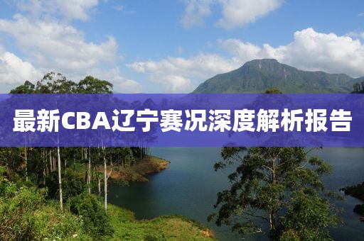 最新CBA辽宁赛况深度解析报告