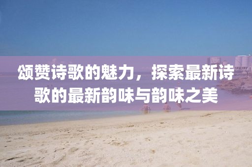 颂赞诗歌的魅力，探索最新诗歌的最新韵味与韵味之美