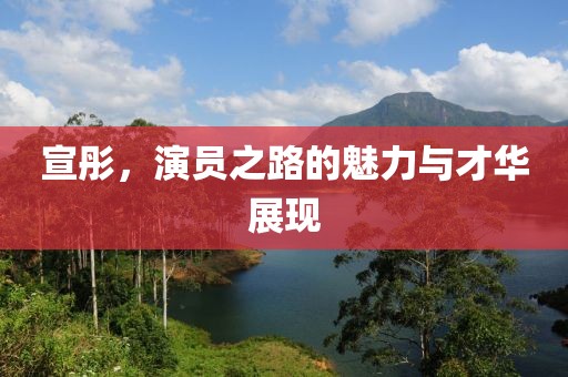 宣彤，演员之路的魅力与才华展现
