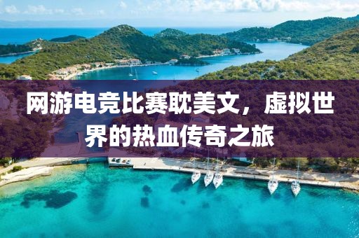 网游电竞比赛耽美文，虚拟世界的热血传奇之旅