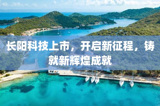 长阳科技上市，开启新征程，铸就新辉煌成就