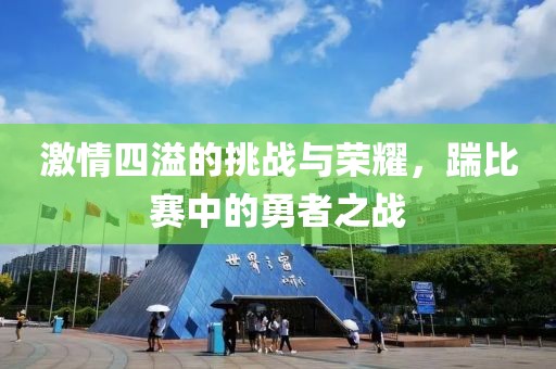 激情四溢的挑战与荣耀，踹比赛中的勇者之战