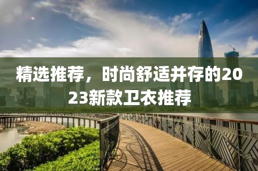 精选推荐，时尚舒适并存的2023新款卫衣推荐