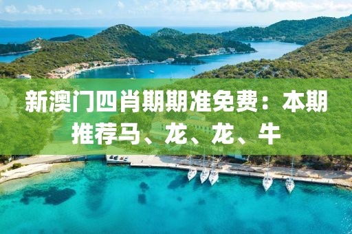 新澳门四肖期期准免费：本期推荐马、龙、龙、牛