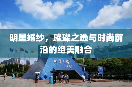 明星婚纱，璀璨之选与时尚前沿的绝美融合