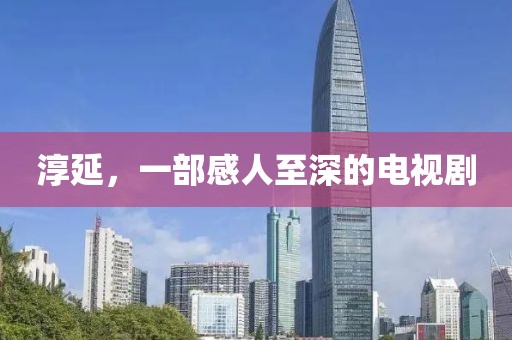 淳延，一部感人至深的电视剧
