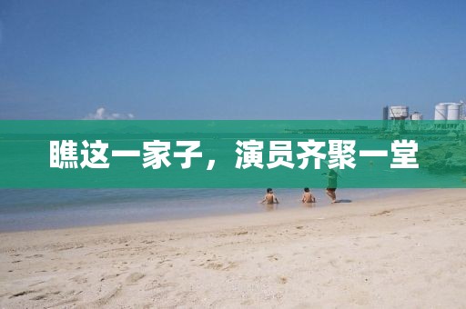 瞧这一家子，演员齐聚一堂