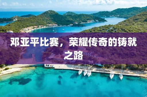 邓亚平比赛，荣耀传奇的铸就之路