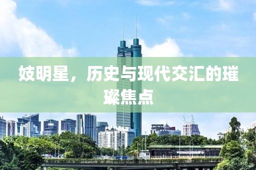 妓明星，历史与现代交汇的璀璨焦点