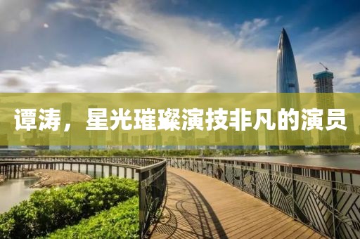 谭涛，星光璀璨演技非凡的演员