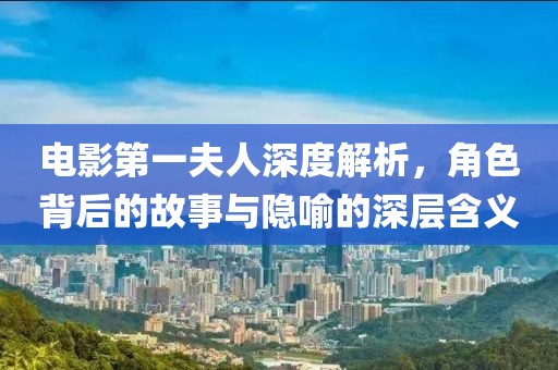 电影第一夫人深度解析，角色背后的故事与隐喻的深层含义