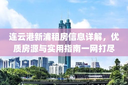 连云港新浦租房信息详解，优质房源与实用指南一网打尽