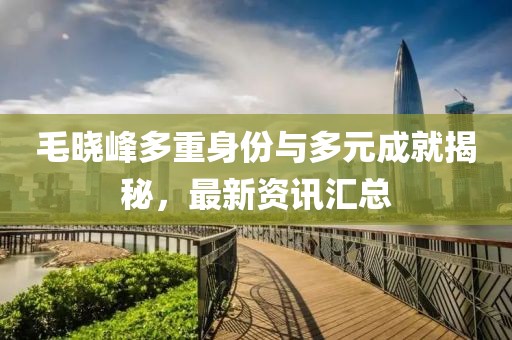 毛晓峰多重身份与多元成就揭秘，最新资讯汇总