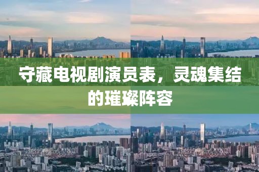 守藏电视剧演员表，灵魂集结的璀璨阵容