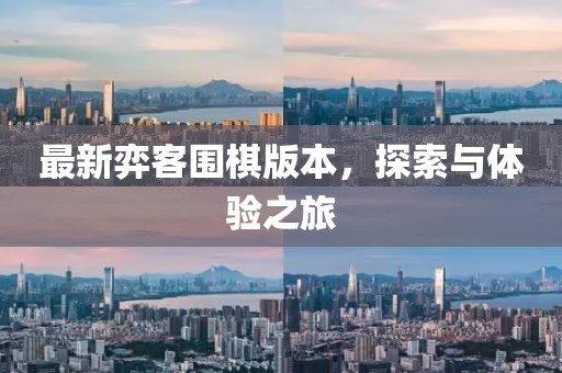 最新弈客围棋版本，探索与体验之旅