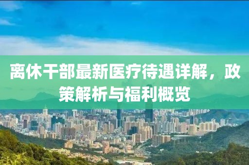 离休干部最新医疗待遇详解，政策解析与福利概览