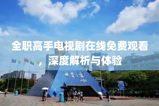 全职高手电视剧在线免费观看，深度解析与体验
