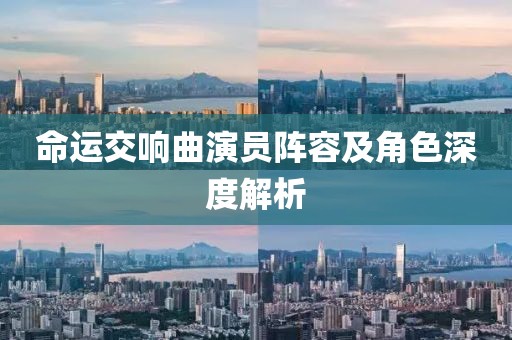 命运交响曲演员阵容及角色深度解析