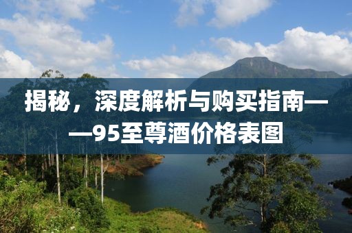 揭秘，深度解析与购买指南——95至尊酒价格表图