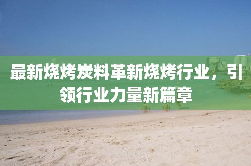 最新烧烤炭料革新烧烤行业，引领行业力量新篇章