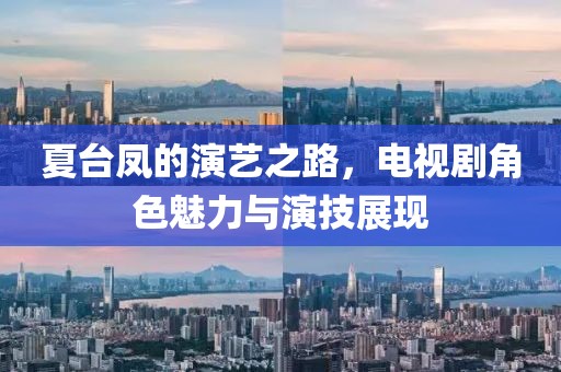 夏台凤的演艺之路，电视剧角色魅力与演技展现