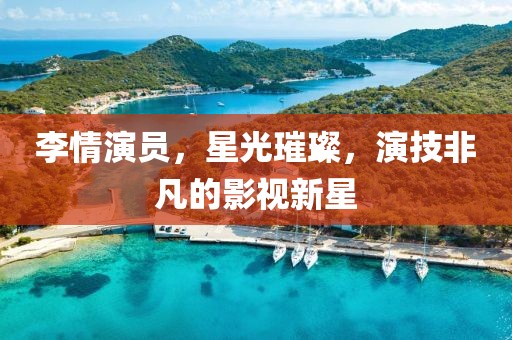 李情演员，星光璀璨，演技非凡的影视新星