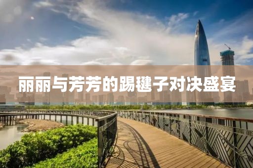 丽丽与芳芳的踢毽子对决盛宴