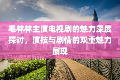 毛林林主演电视剧的魅力深度探讨，演技与剧情的双重魅力展现