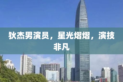 狄杰男演员，星光熠熠，演技非凡