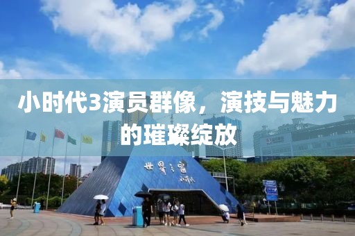 小时代3演员群像，演技与魅力的璀璨绽放