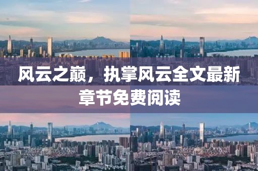 风云之巅，执掌风云全文最新章节免费阅读