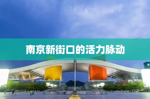 南京新街口的活力脉动