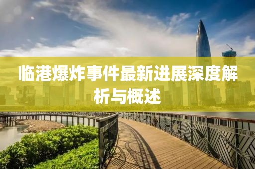 临港爆炸事件最新进展深度解析与概述