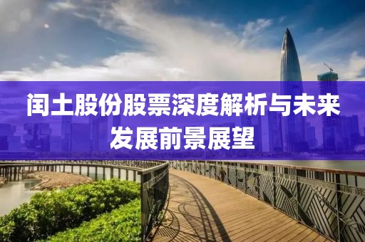 闰土股份股票深度解析与未来发展前景展望