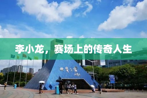 李小龙，赛场上的传奇人生