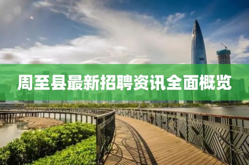 周至县最新招聘资讯全面概览